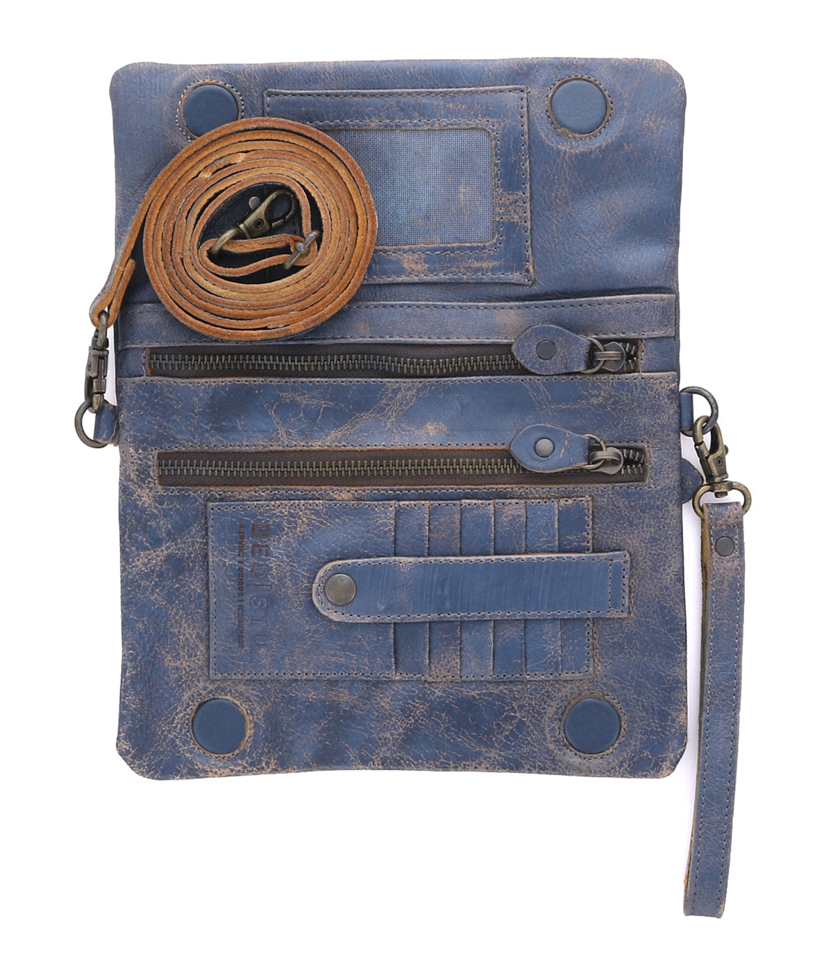 Cadence Crossbody Clutch - Cobalt Lux