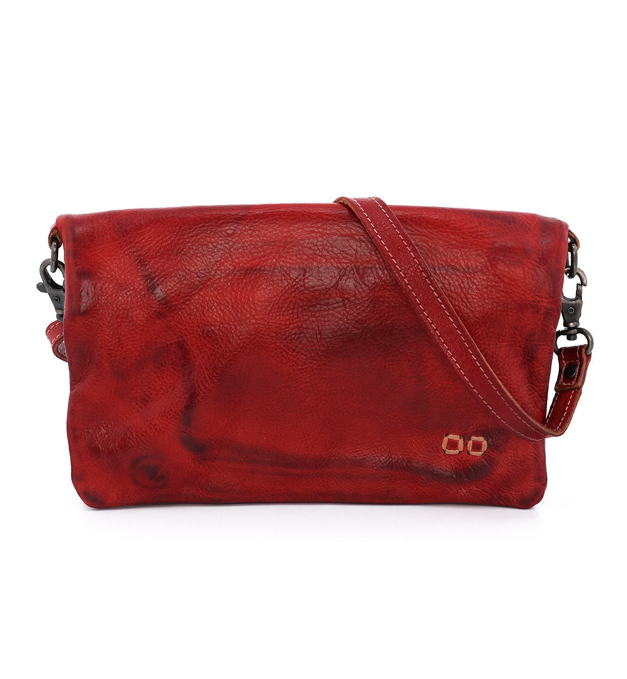Cadence Crossbody Clutch - Red Rustic