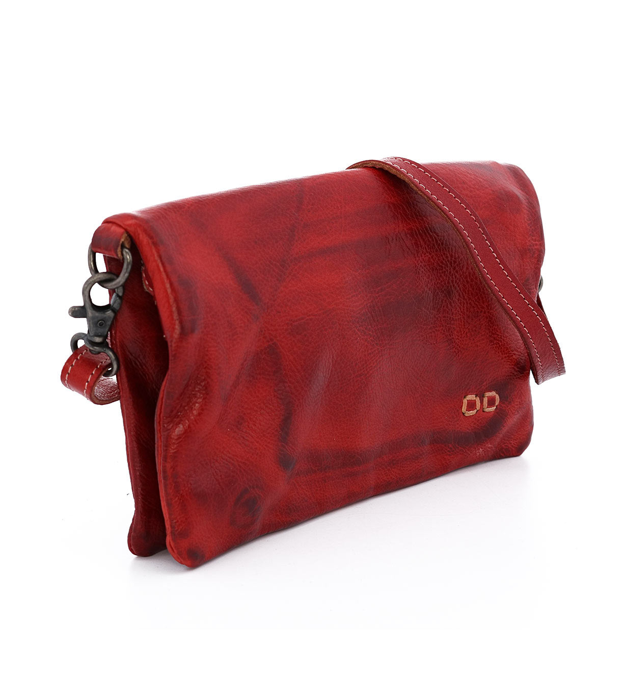 Cadence Crossbody Clutch - Red Rustic