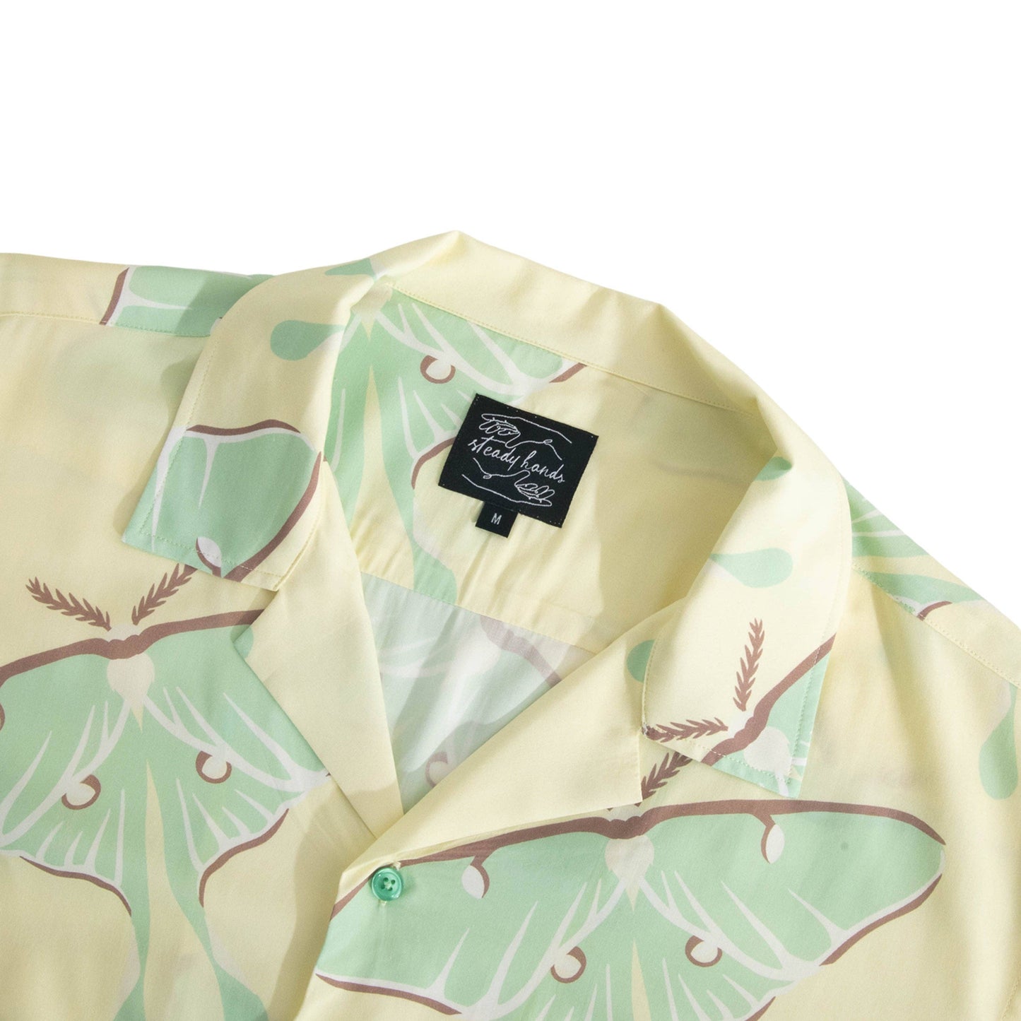 Luna Moth Button Up