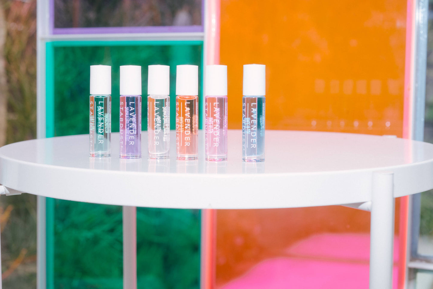 Rainbow Roll On Lip Gloss: Blue