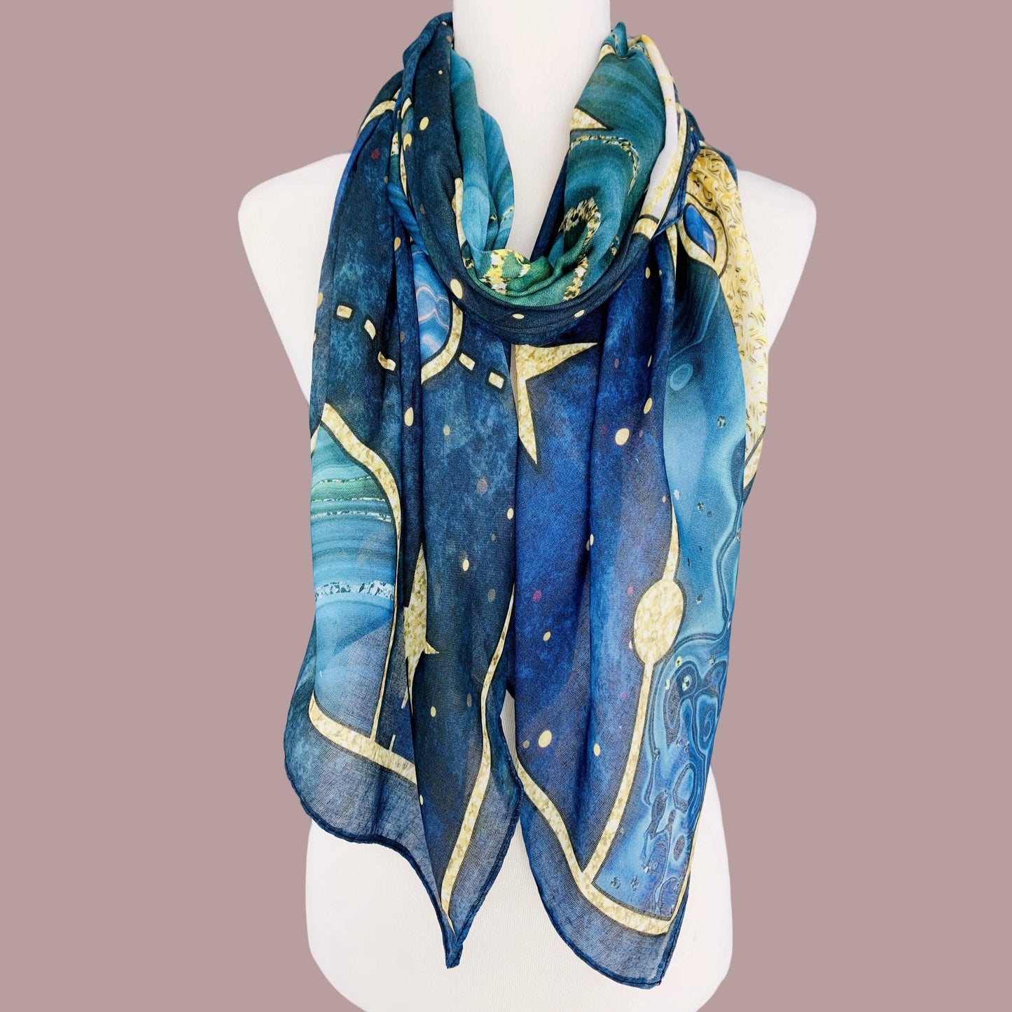 Planet Art Scarf