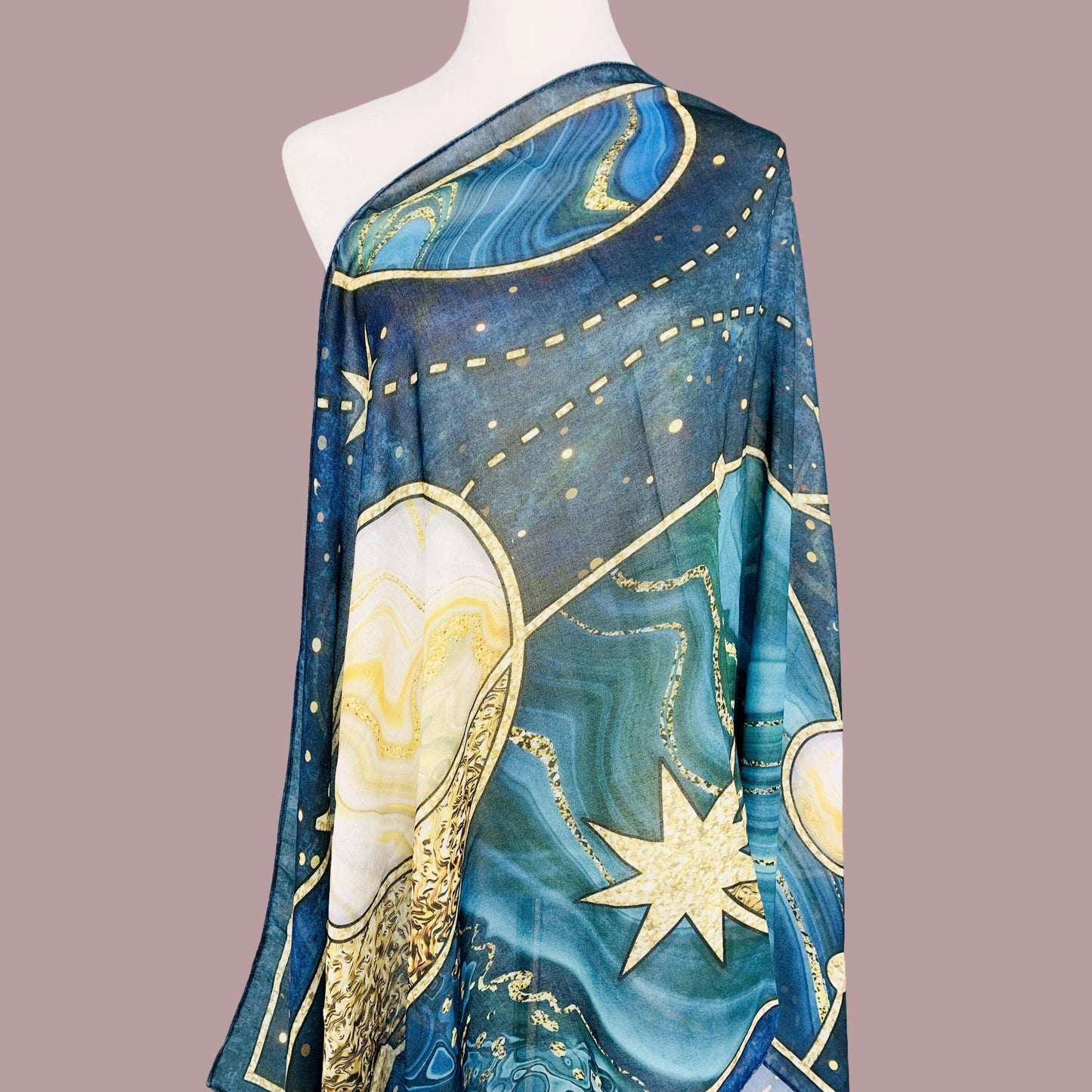 Planet Art Scarf