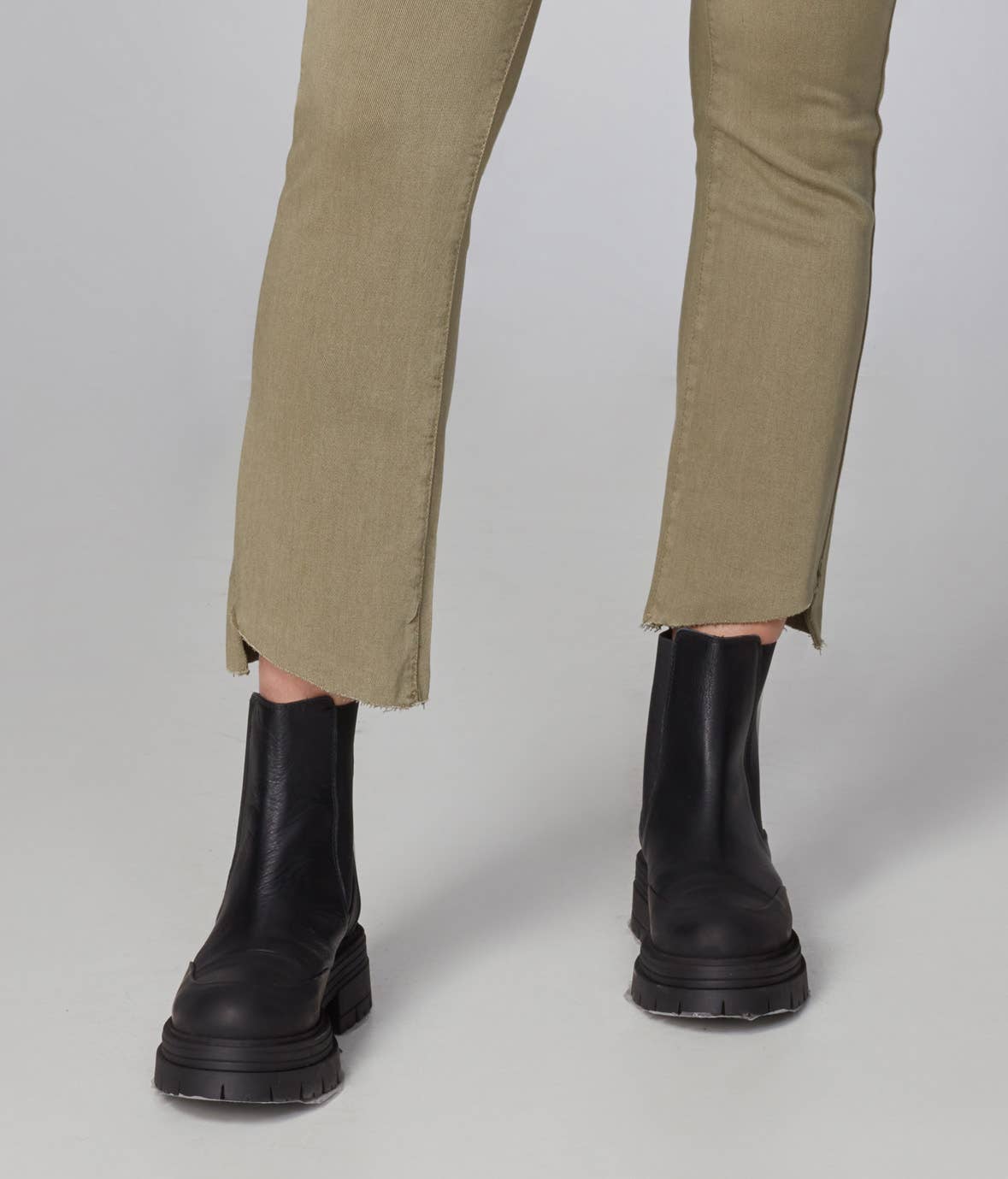 Kate High Rise Slim Jeans - Deep Khaki