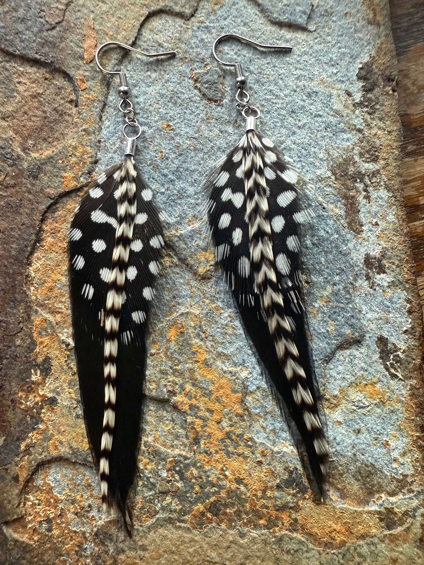 Wild Spirit Feather Earrings – Handmade Tribal Jewelry