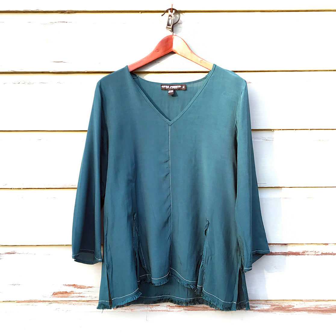 Durbin Blouse Turqouise - La De Da