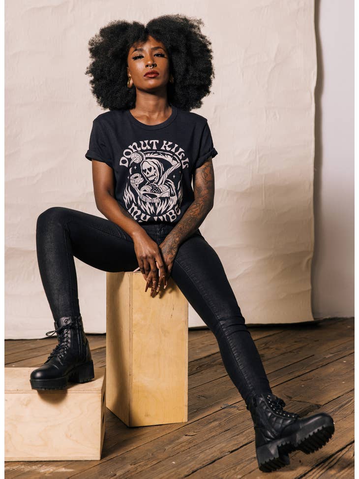 Donut Kill My Vibe T-Shirt - La De Da