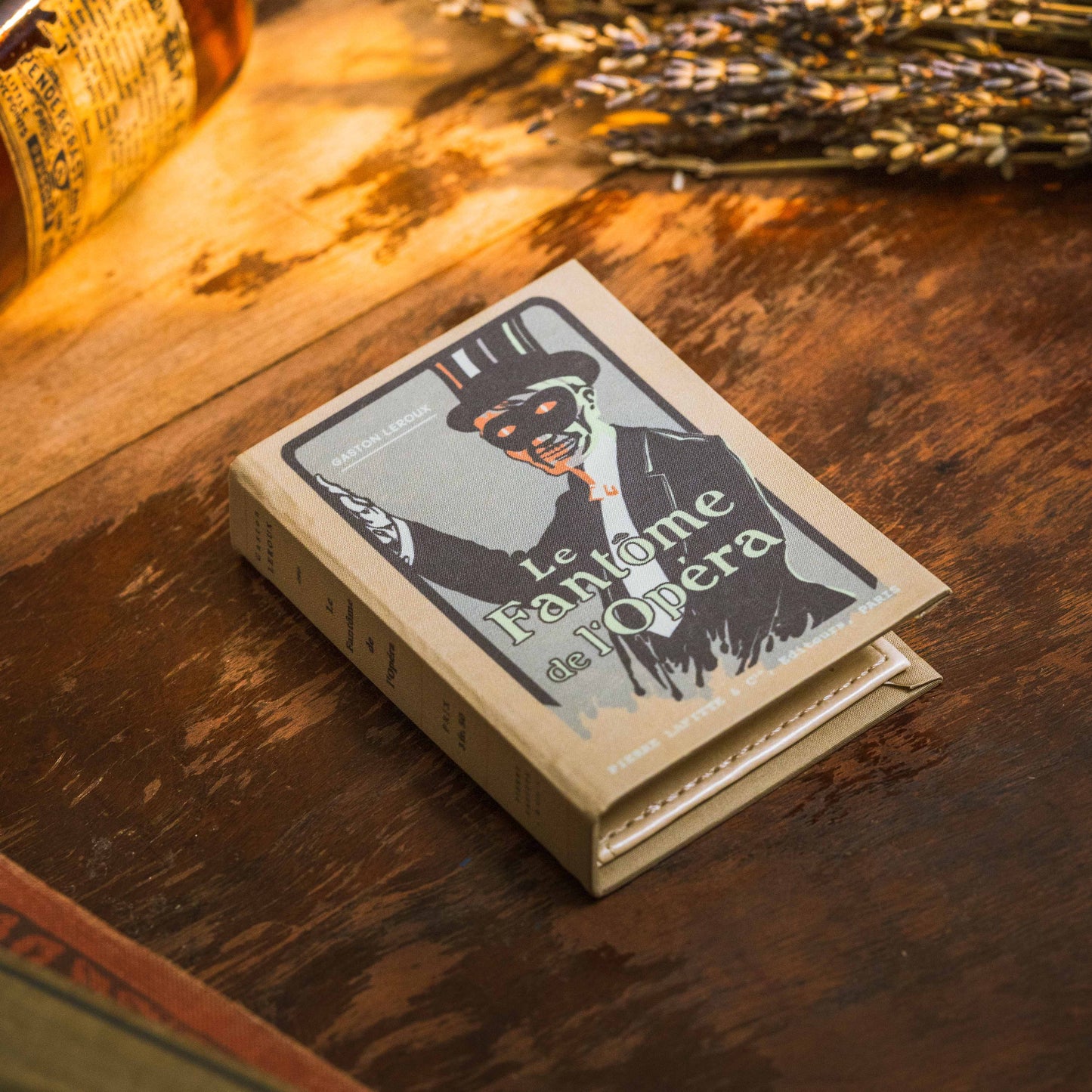 Le Fantôme de l'Opéra by Gaston Leroux 1910 (Phantom of the Opera) Book Wallet