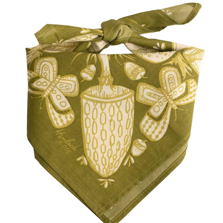 Mushrooms Bandana Scarf No. 016 - La De Da