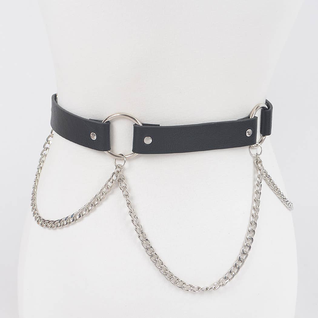 Back Chain Belt - Black