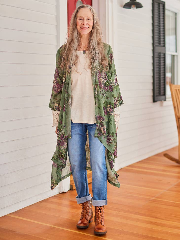 Ethereal Olive Cover Up - La De Da