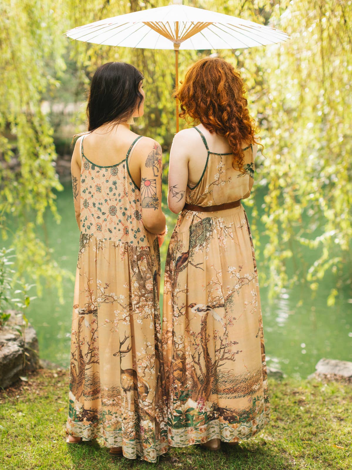 Fable Bohéme Long Maxi Slip Dress