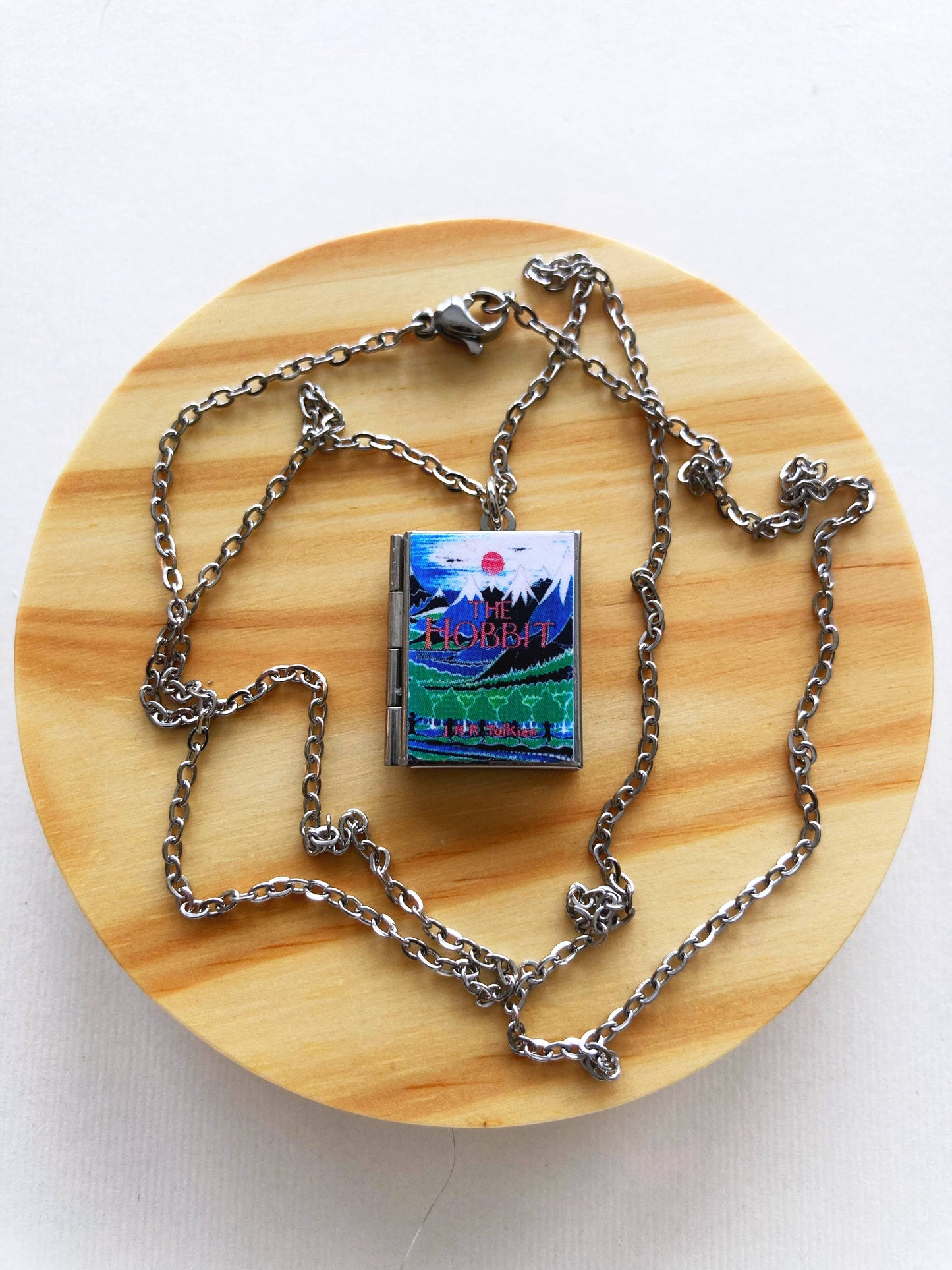 Book Locket The Hobbit - Stainless Steel