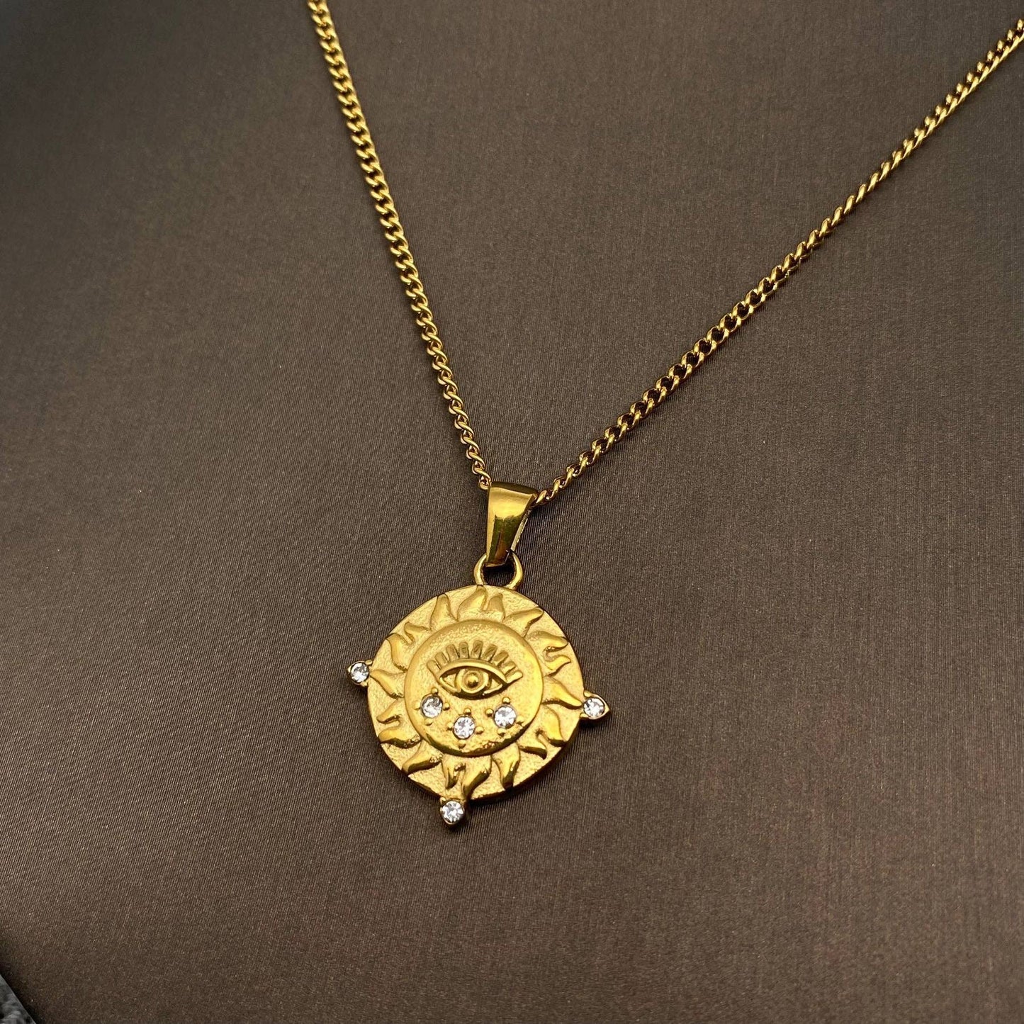 Eyes - Tarot Charm Necklace