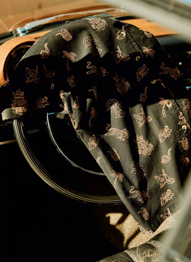 Spicy Noods Button Up Shirt - La De Da