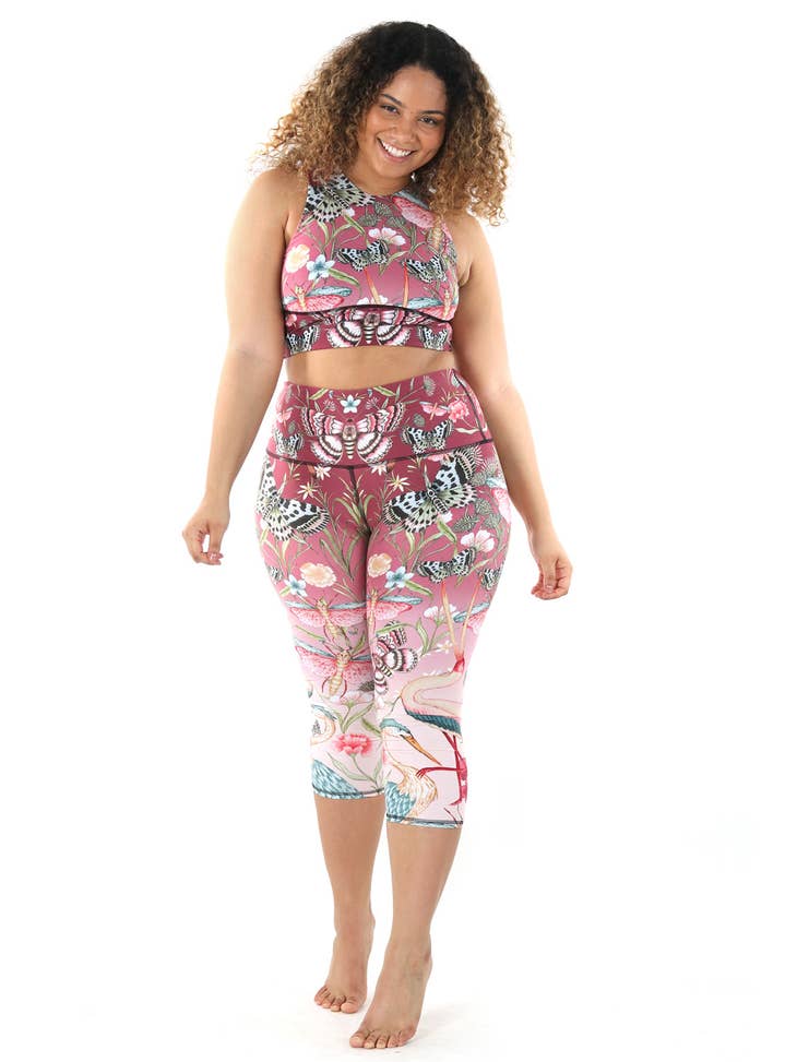 Free Range Sports Bra in Pretty In Pink - La De Da