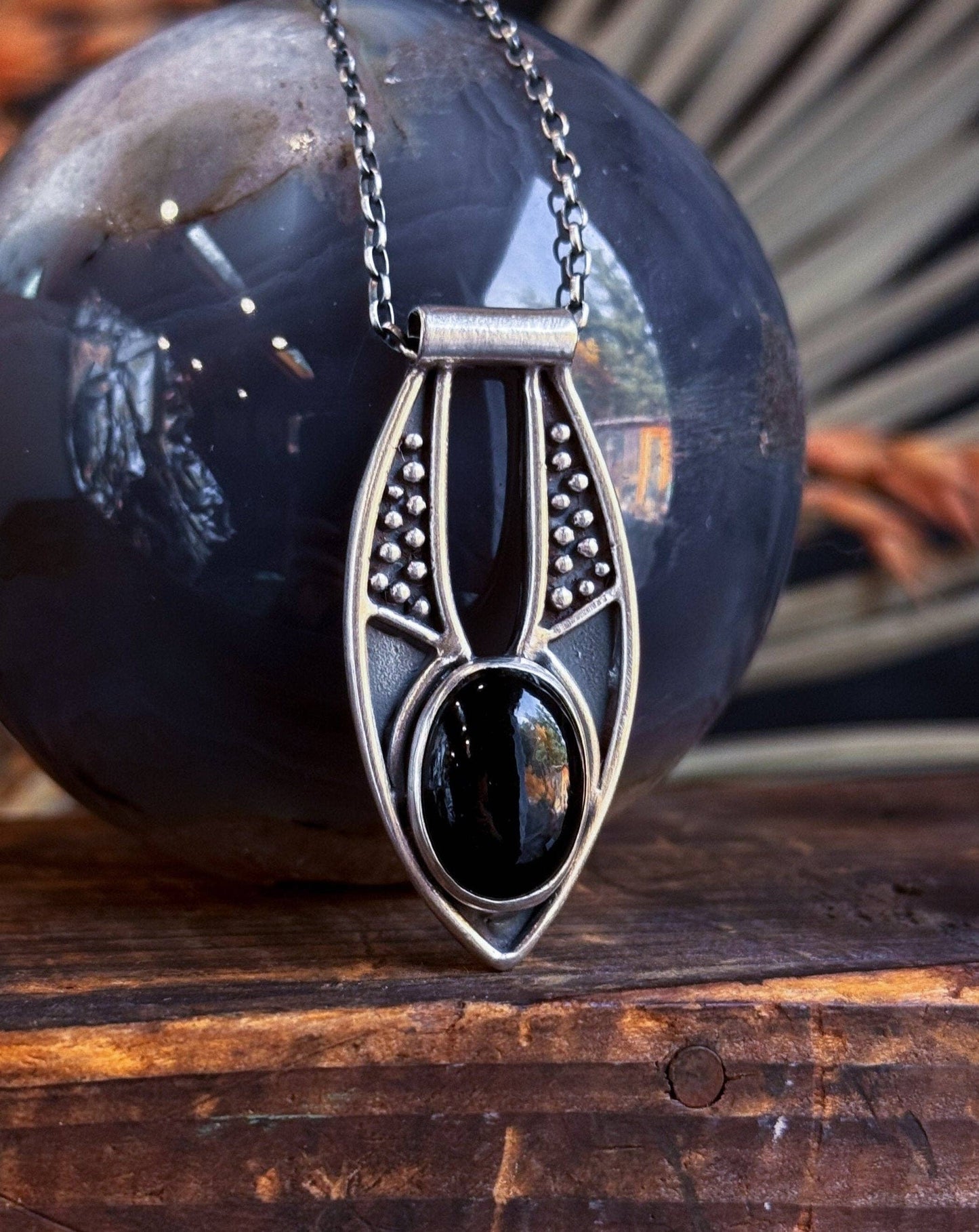 Ara Necklace // Black Onyx