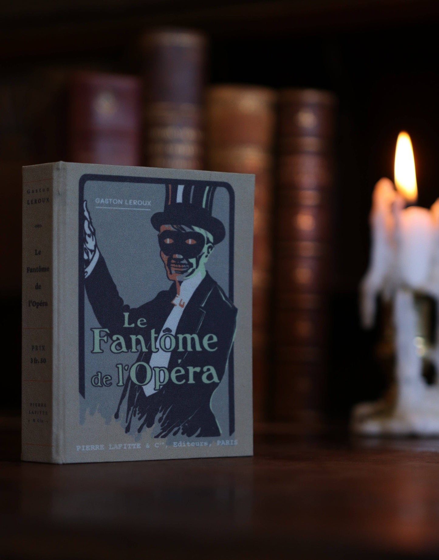 Le Fantôme de l'Opéra by Gaston Leroux 1910 (Phantom of the Opera) Book Wallet