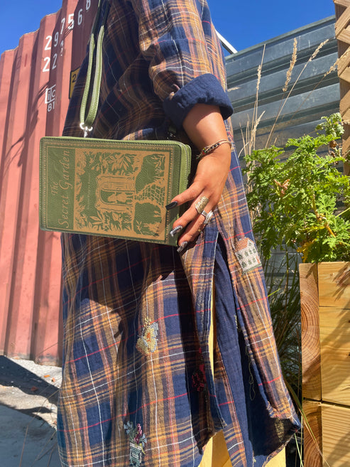 The Secret Garden Book Clutch/Crossbody - La De Da