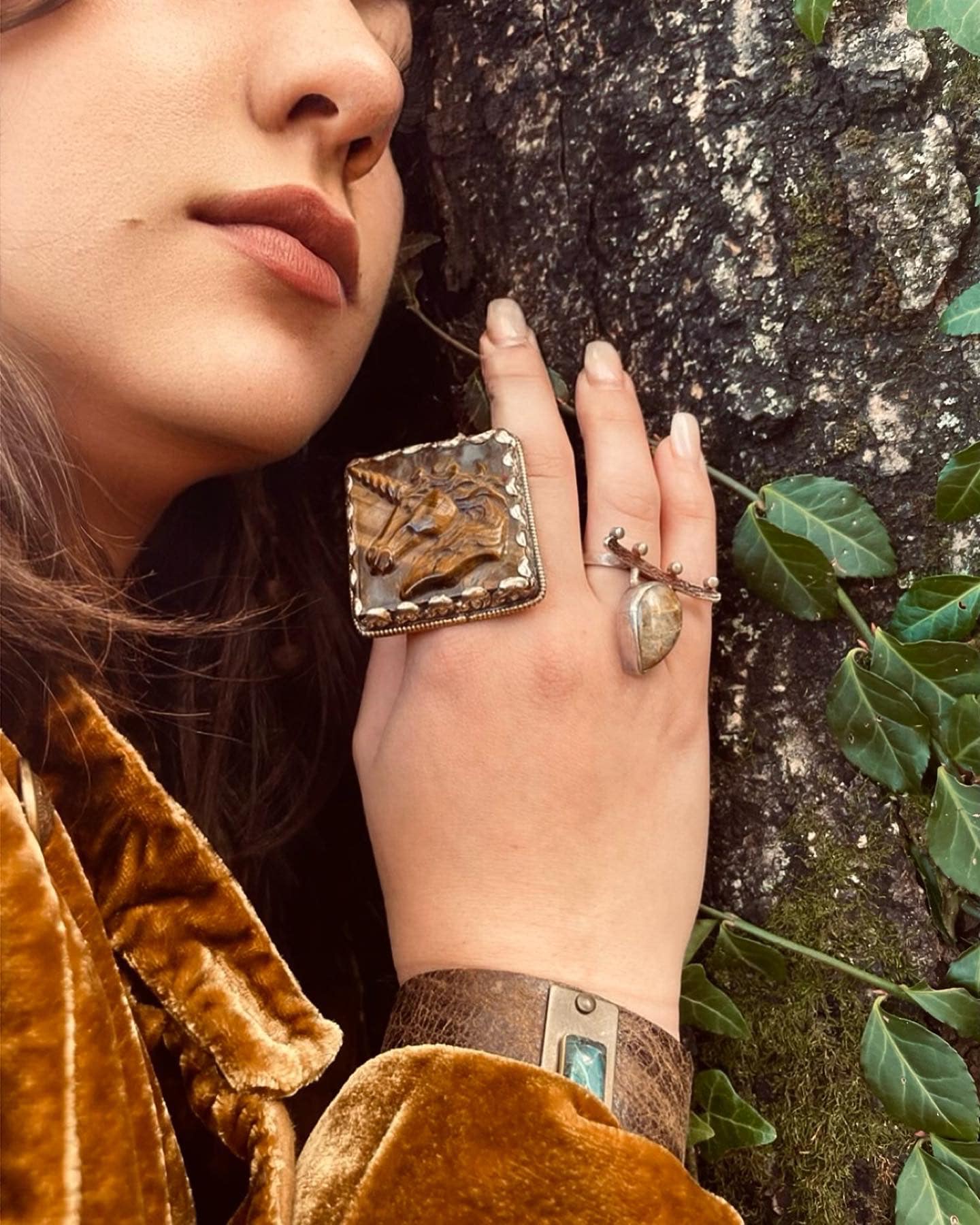 Golden Rutilated Quarts Ring - La De Da
