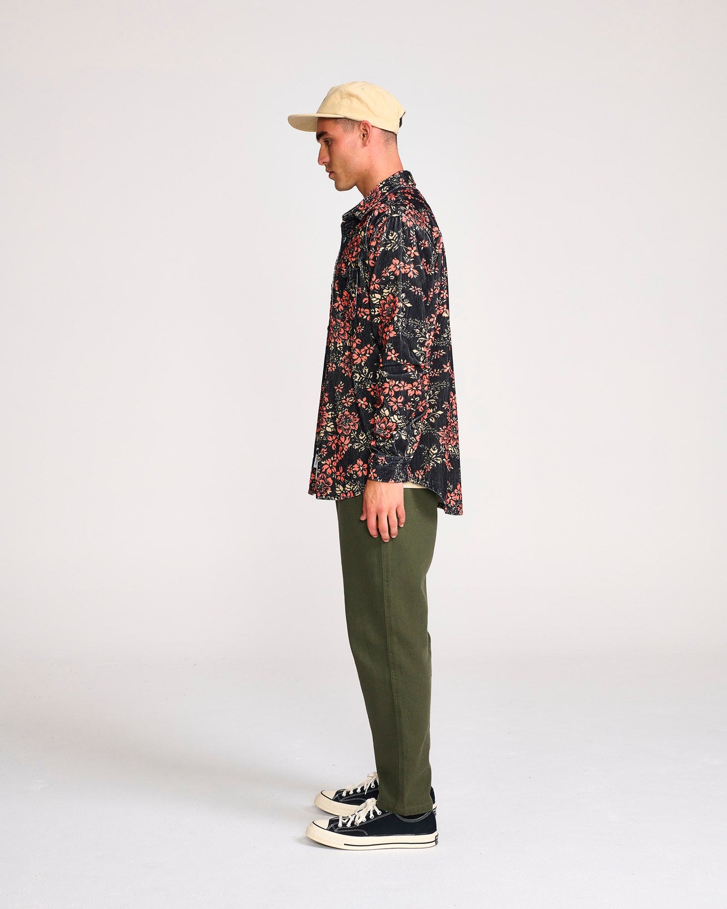 Mercy Cord Shirt - Vintage Black - La De Da