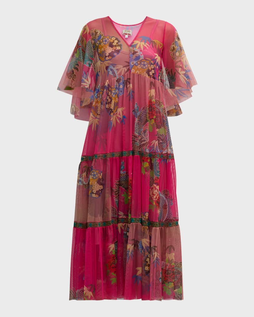 Mazzy Tierred Up Dress - Dralion