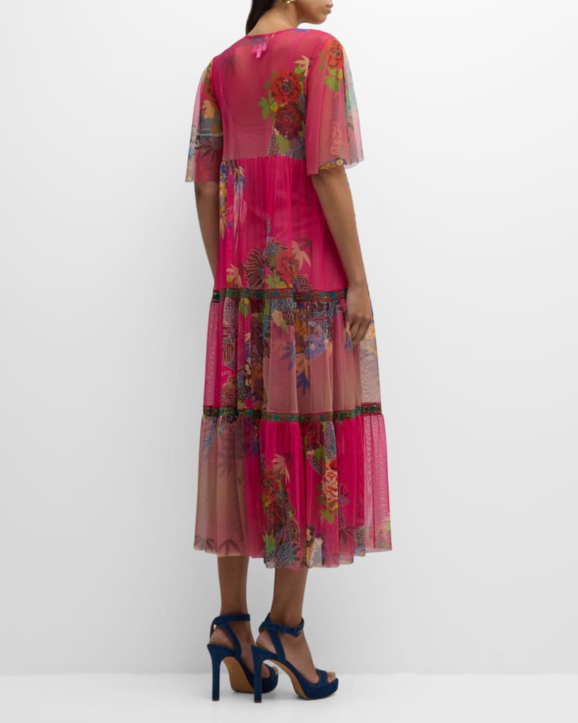 Mazzy Tierred Up Dress - Dralion