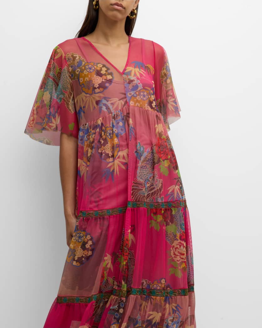 Mazzy Tierred Up Dress - Dralion