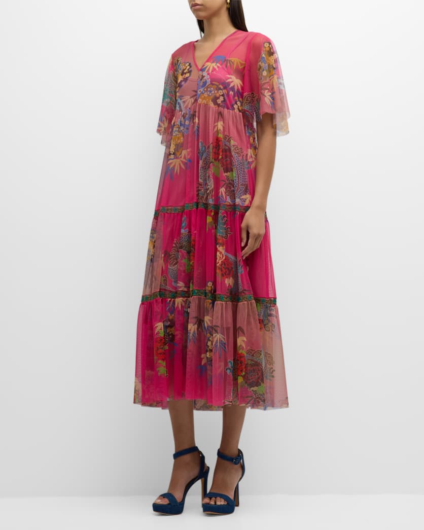 Mazzy Tierred Up Dress - Dralion