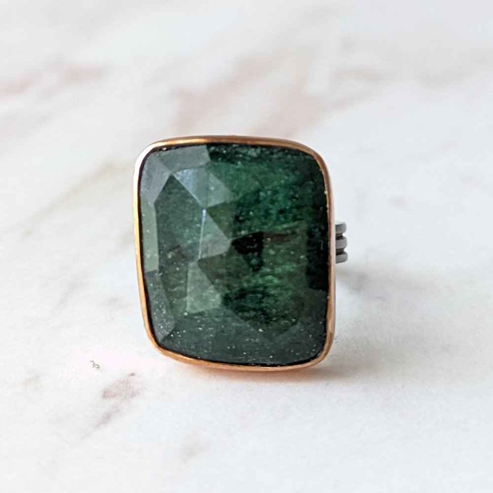 Emerald Ring Sz 7 - La De Da