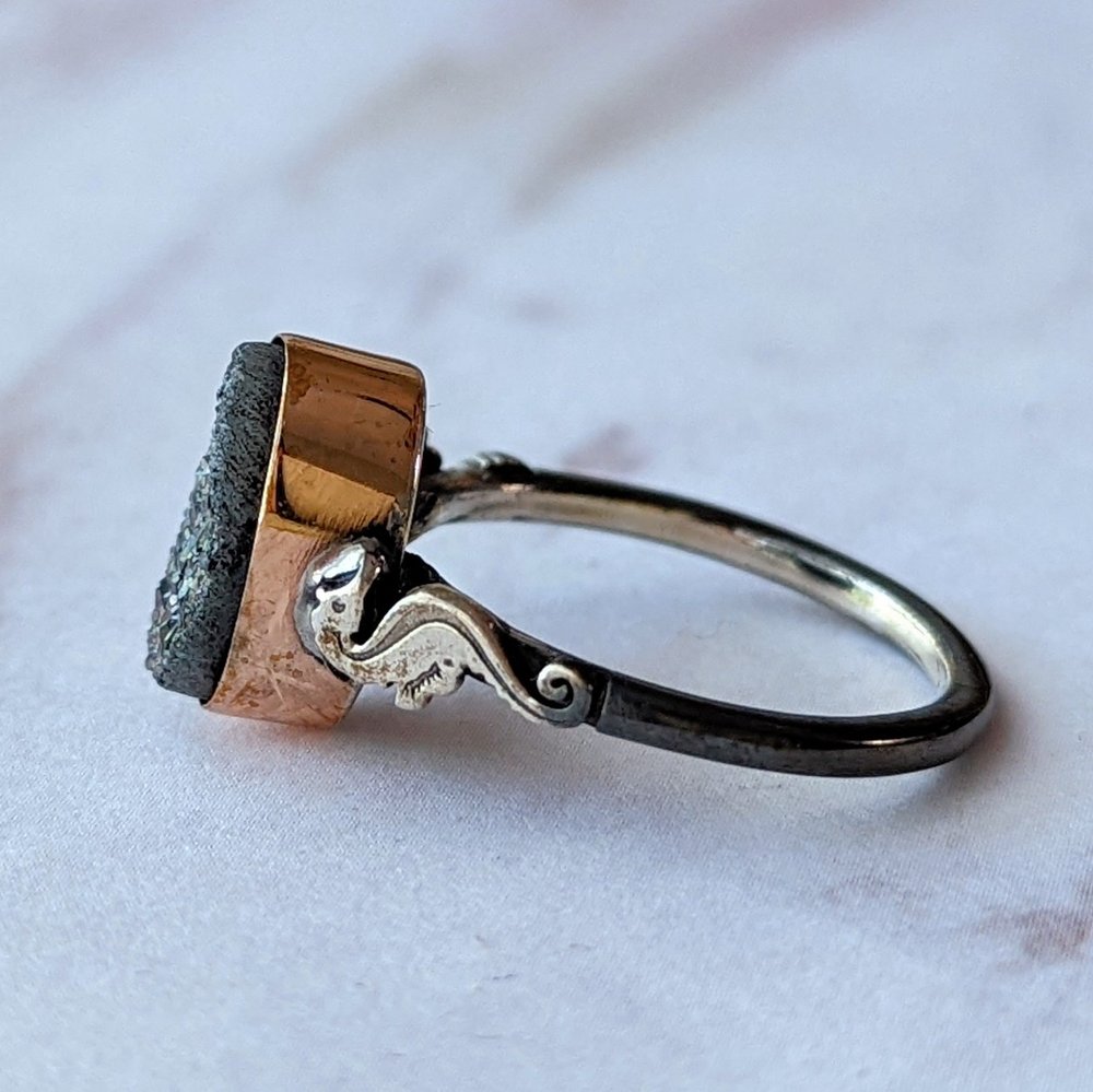 Druzy Ring 7.5 - La De Da
