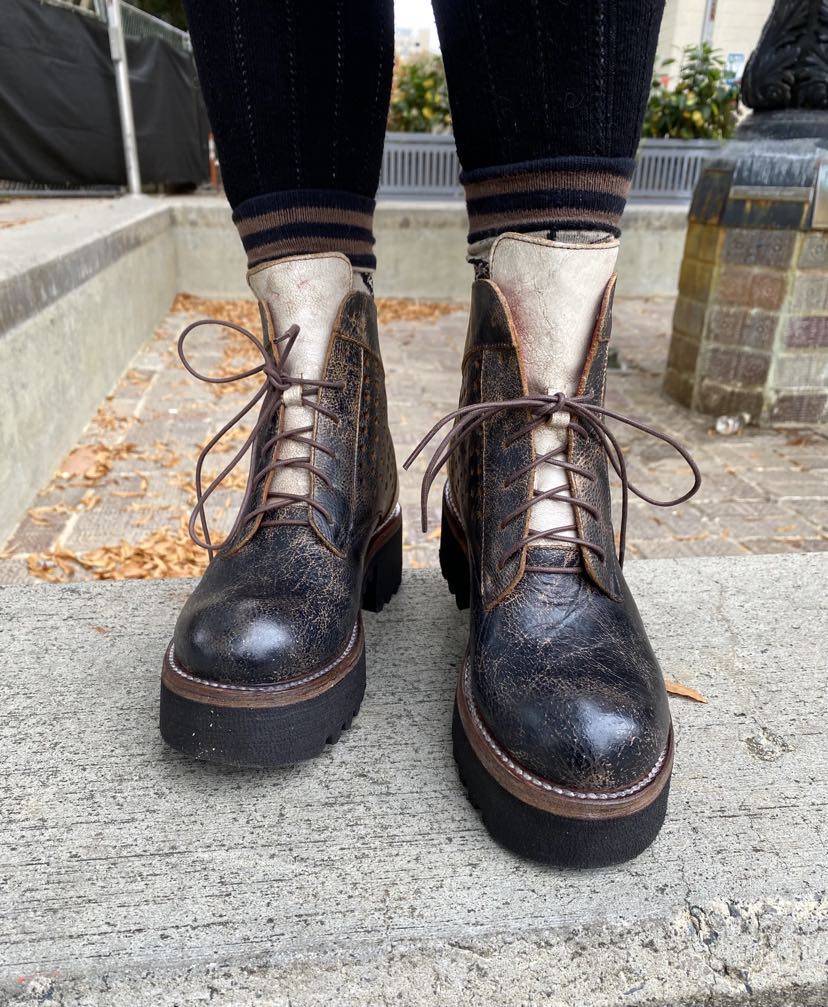 Tanzania Black Lux Nectar Boots - La De Da