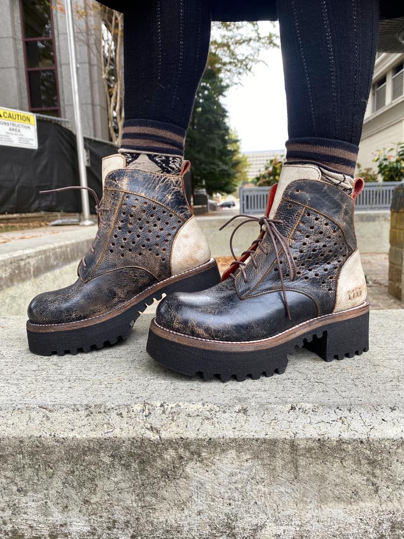 Tanzania Black Lux Nectar Boots - La De Da