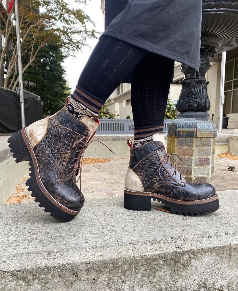 Tanzania Black Lux Nectar Boots - La De Da
