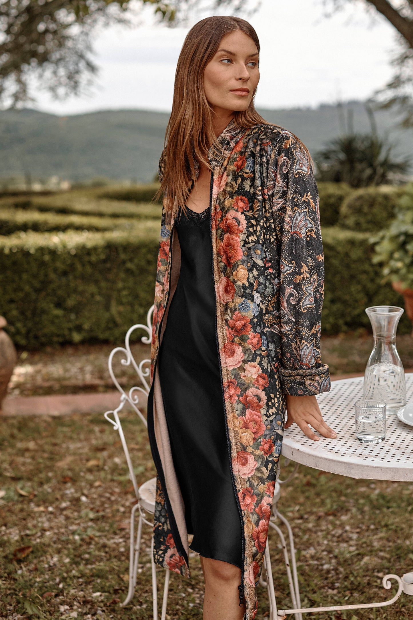 Zip-Up Robe - Leto