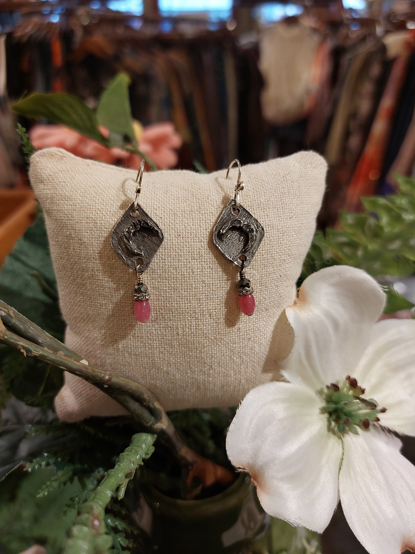Pewter Charms Crescent Moon (1) *E260
