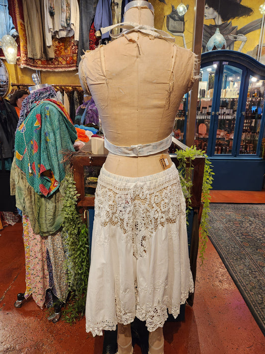 OOAK Bonnies Tablecloth Set - Skirt, Top, & Bandana