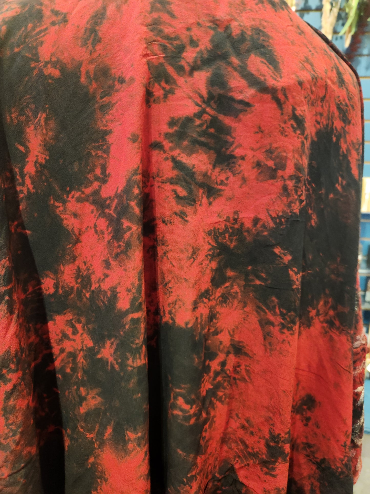Crepe Sari Summer Nirvana Button Down