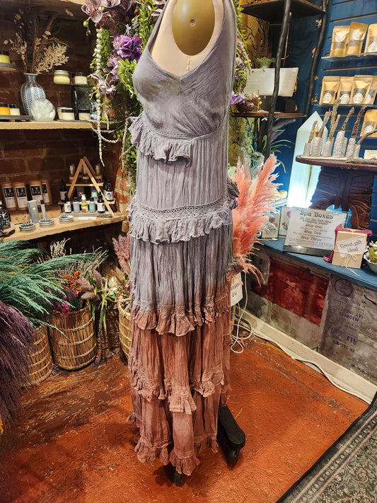 The Rouge Ruffle Dress