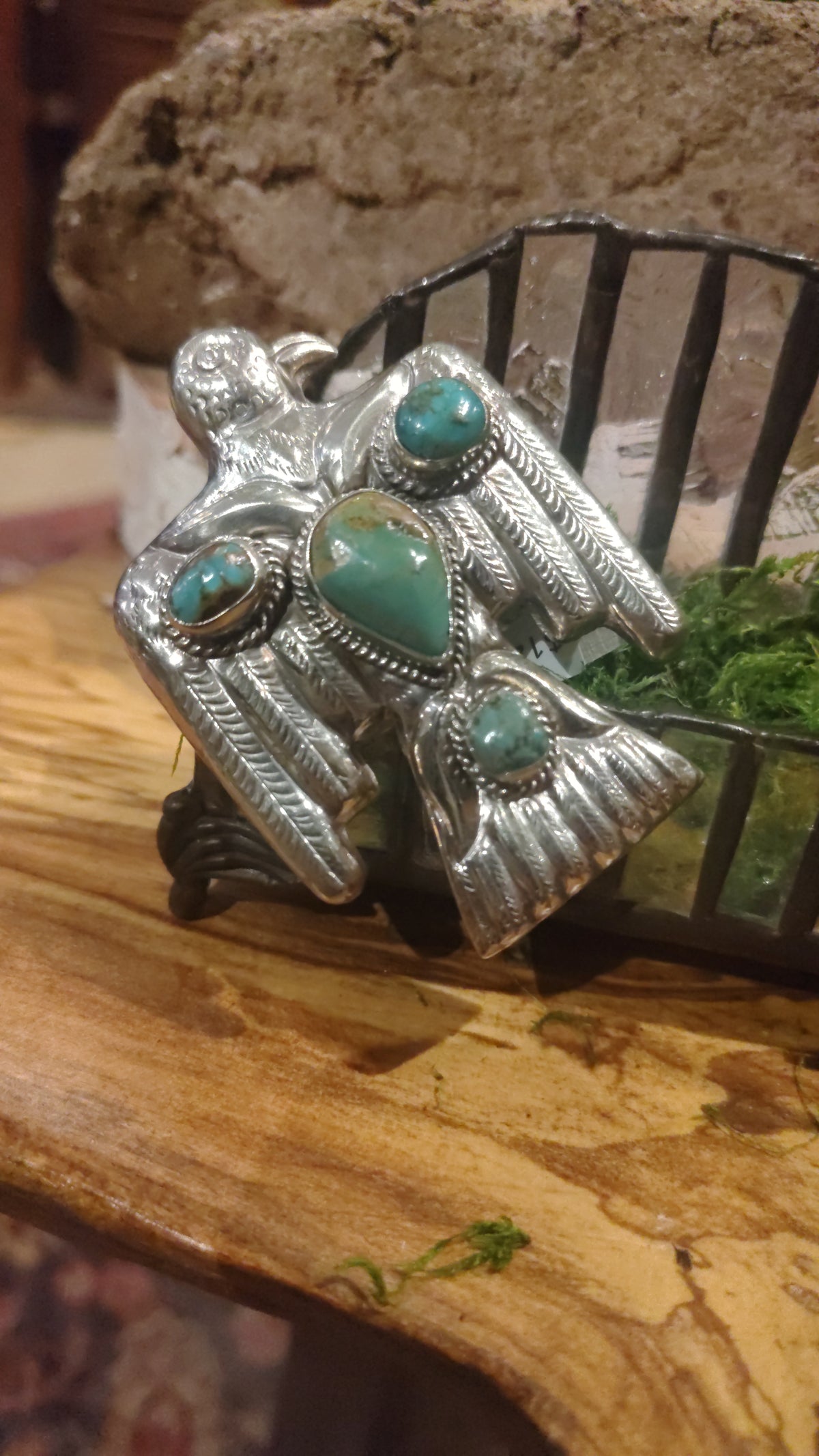 Thunder Bird Turquoise Ring