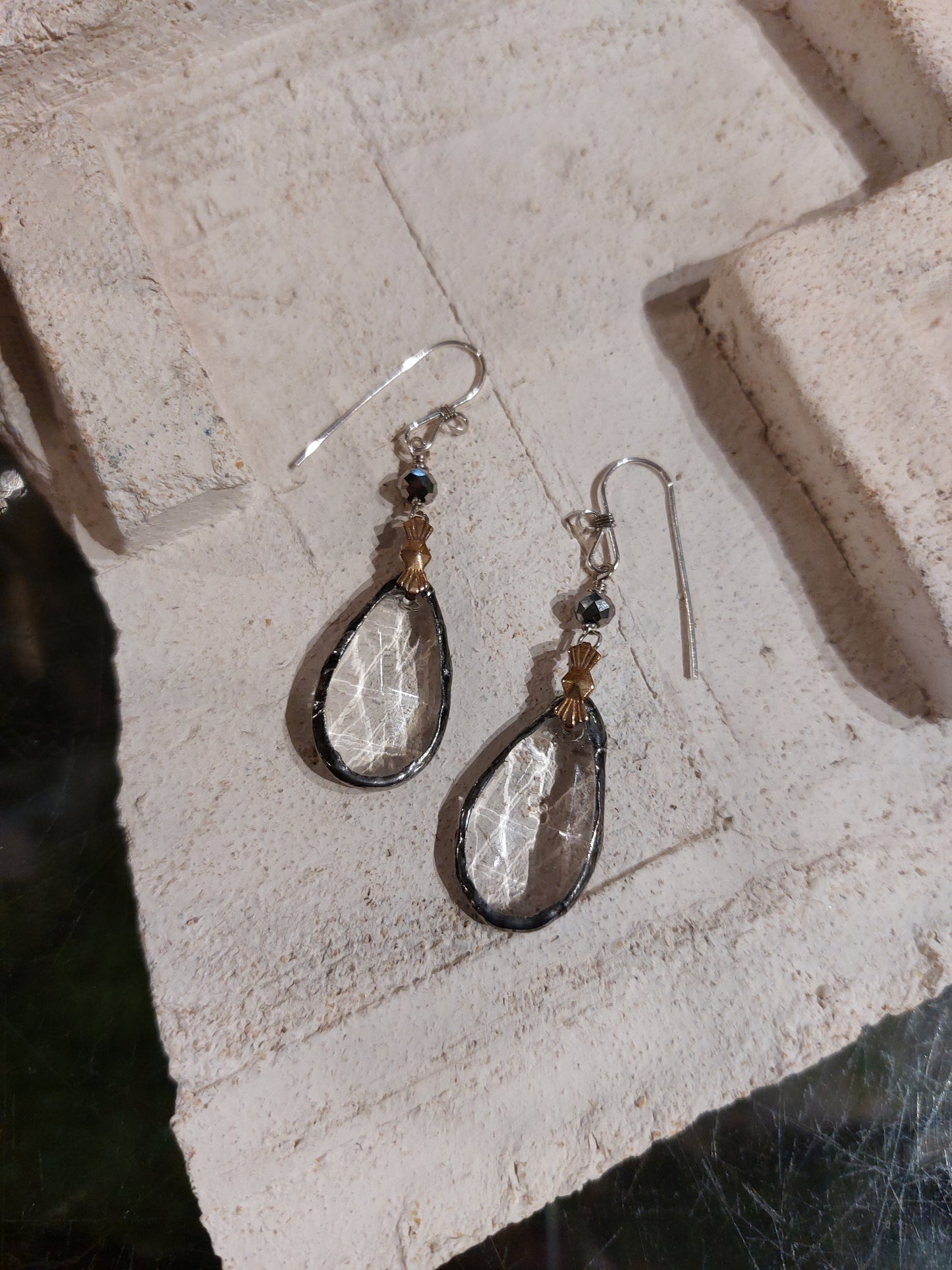 Vin Lamp Crystal Earrings *E262