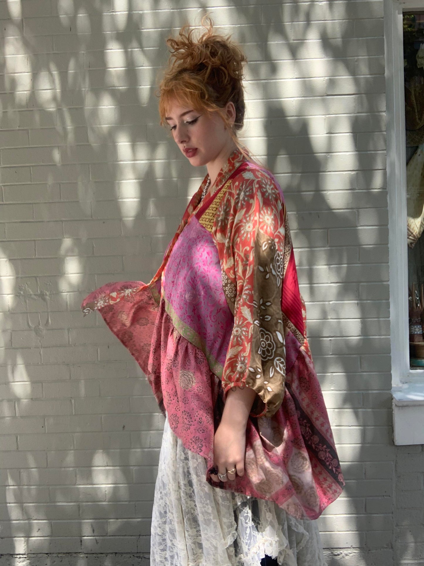 Sari Smock Shirt-Sunrise - La De Da