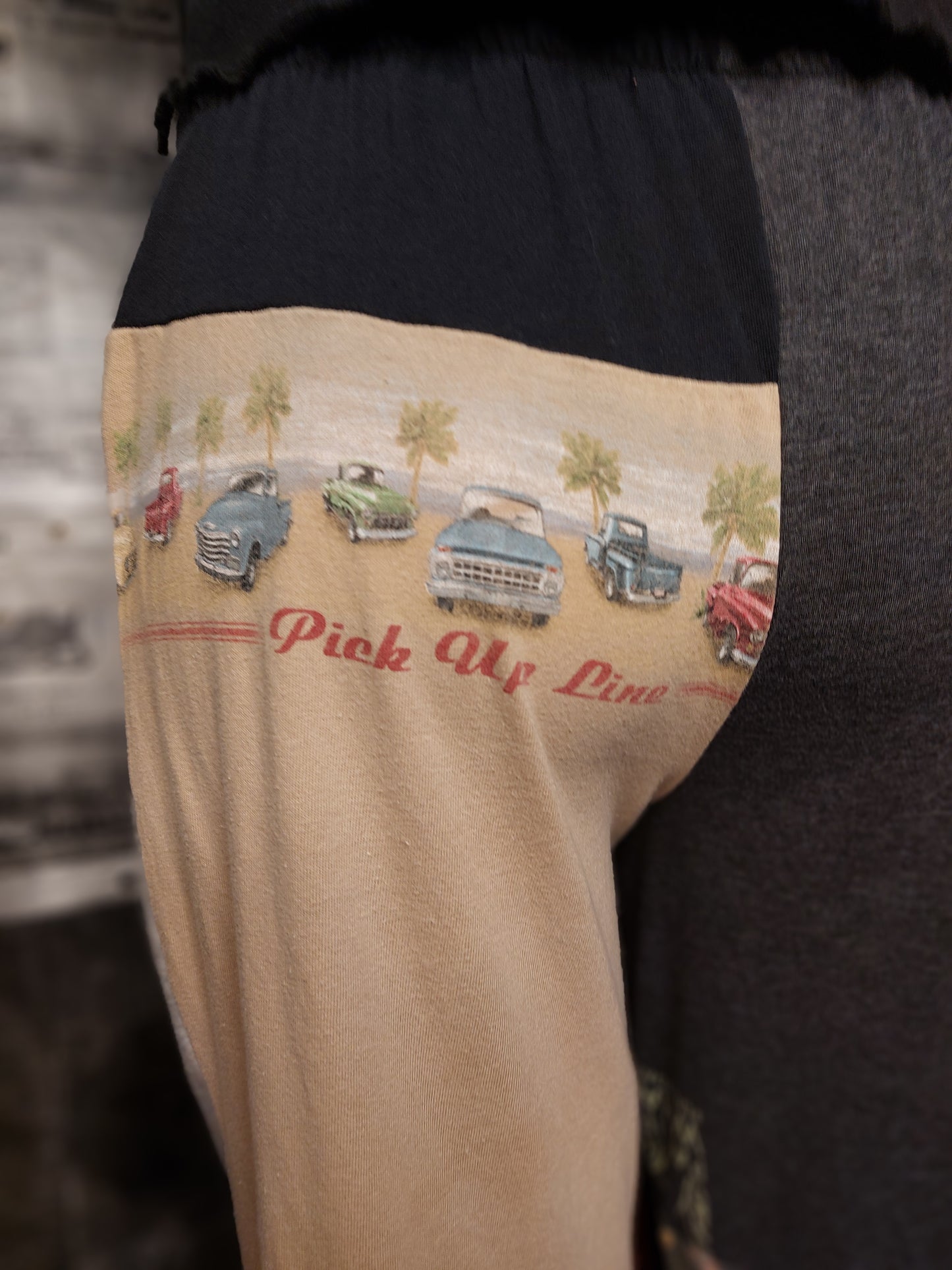 Graphic Tee Pants #2