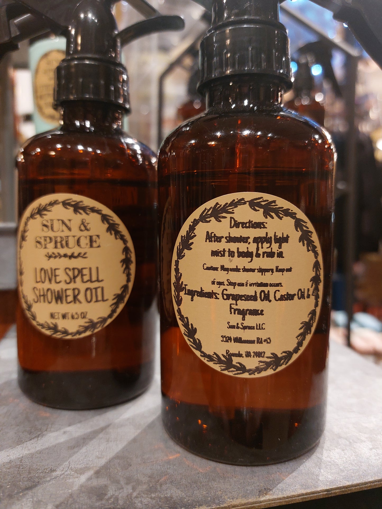Love Spell Shower Oil*
