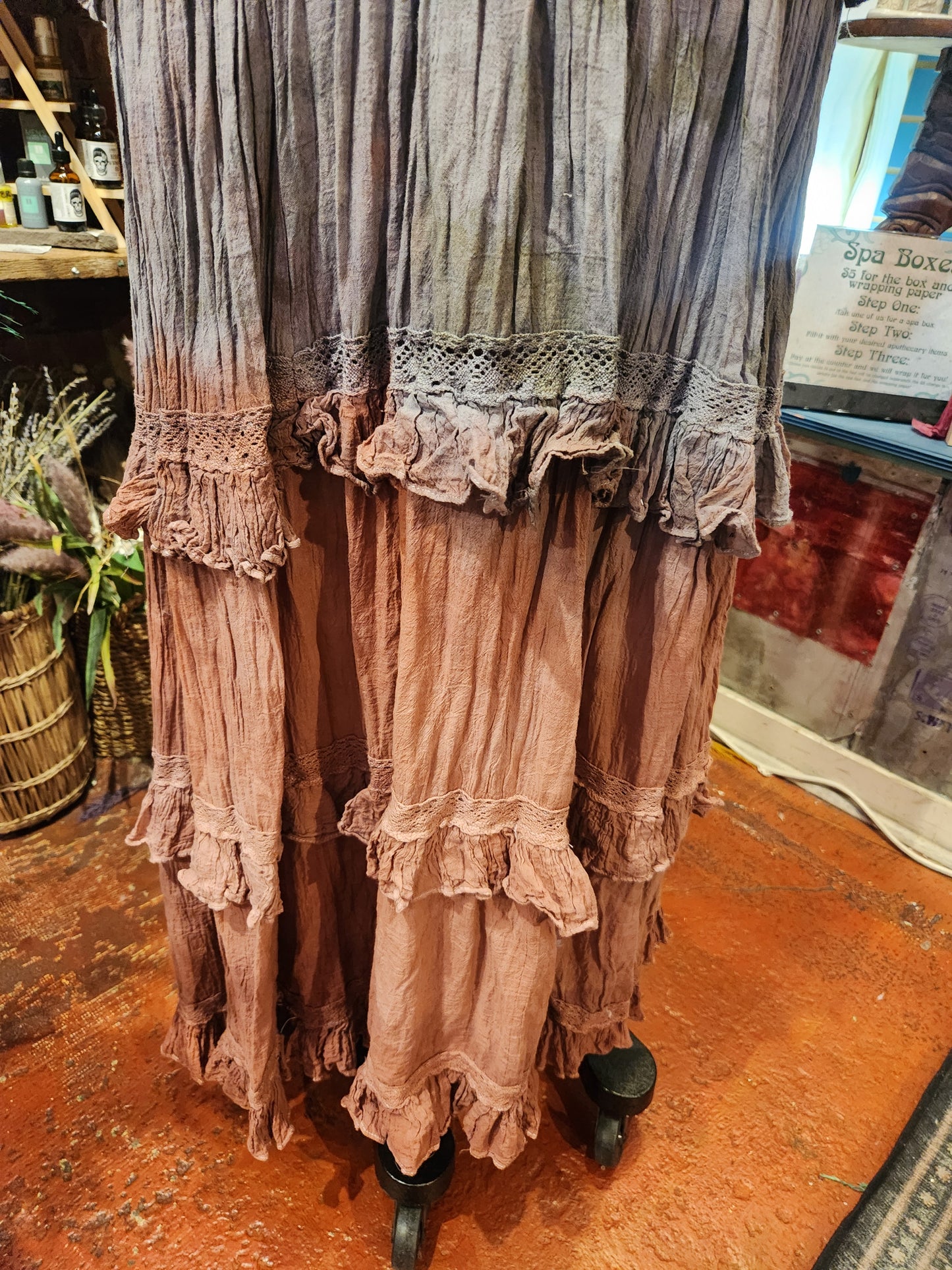 The Rouge Ruffle Dress