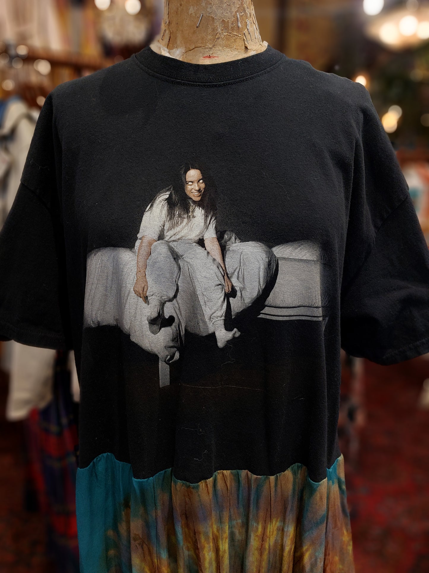Billie Eilish Tie Dye Bottom Dress* #56