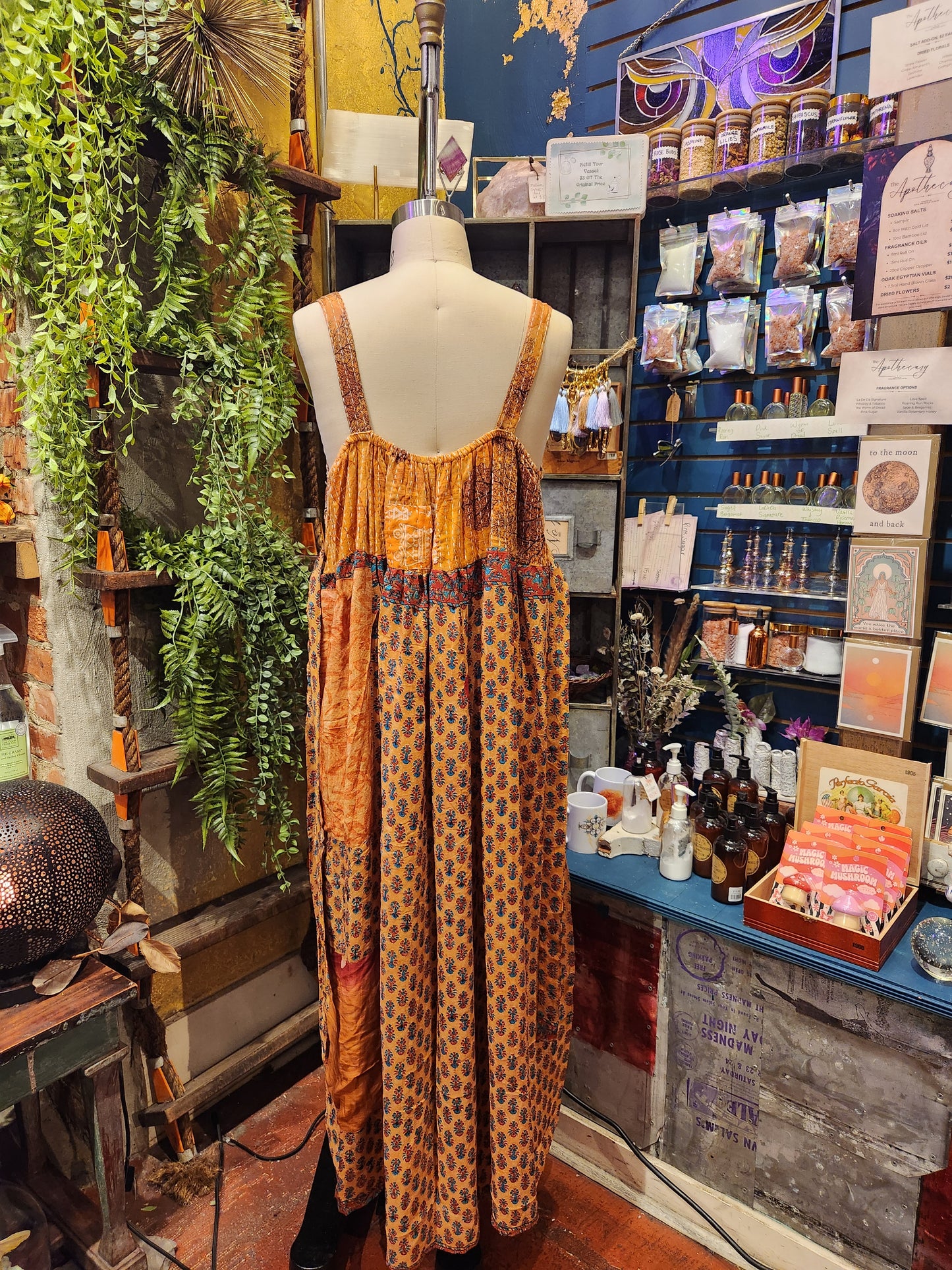 Crossroad Overall Dress 210