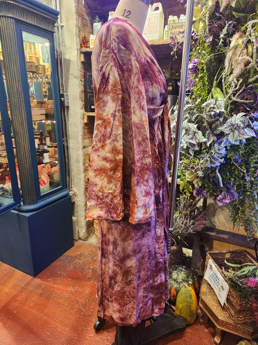 Crepe Sari Spellbound Kimono 0926 013