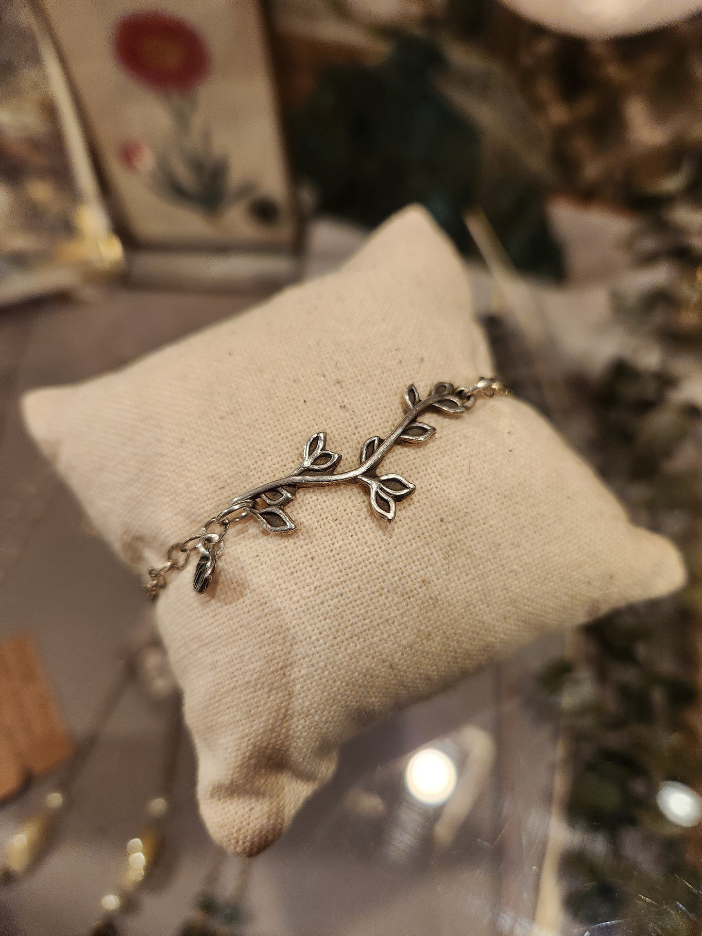 Sterling Silver Vine Bracelet