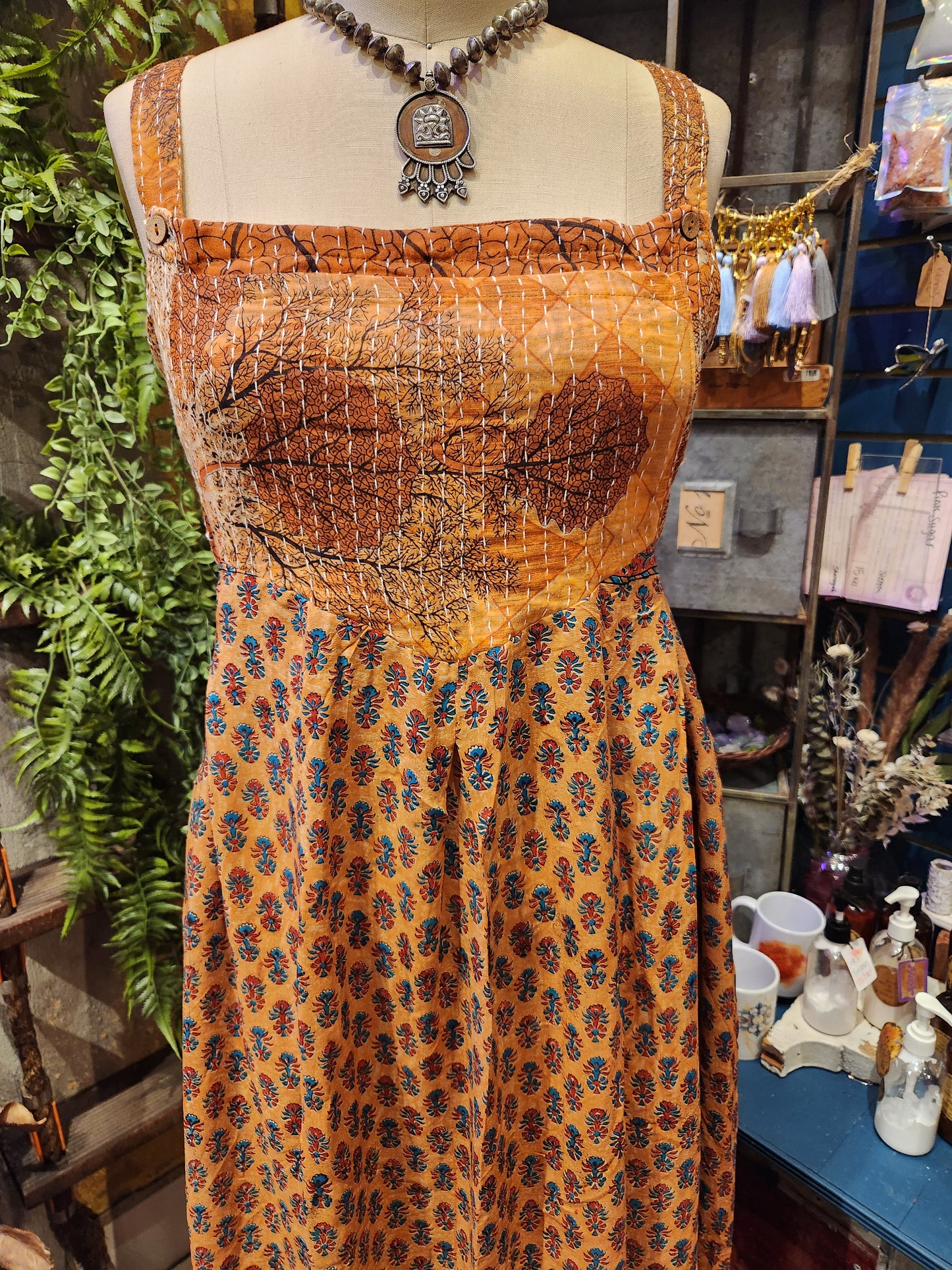 Crossroad Overall Dress 210